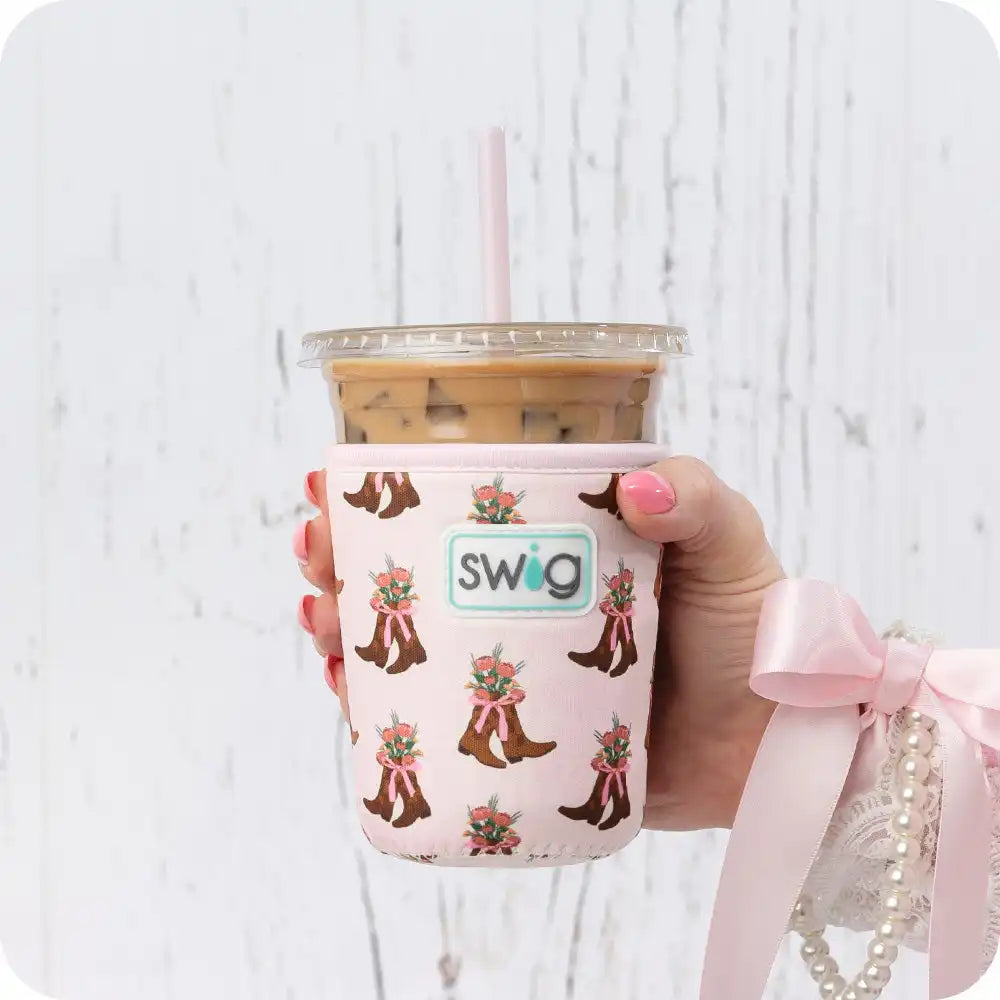 Cowgirl Coquette Small Iced Cup Coolie