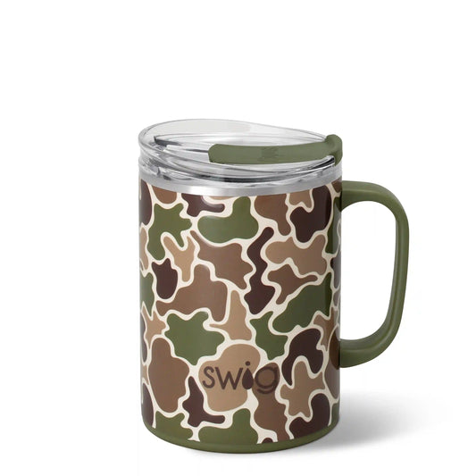 Hunting Camo Large Camper Mug 24oz