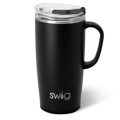Black Travel Mug 22oz