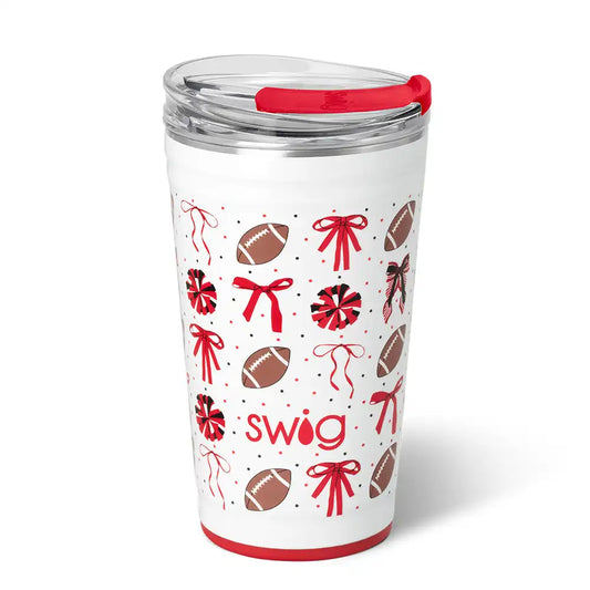 We've Got Spirit Black + Red Party Cup 24oz