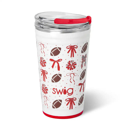We've Got Spirit Red + Grey Party Cup 24oz