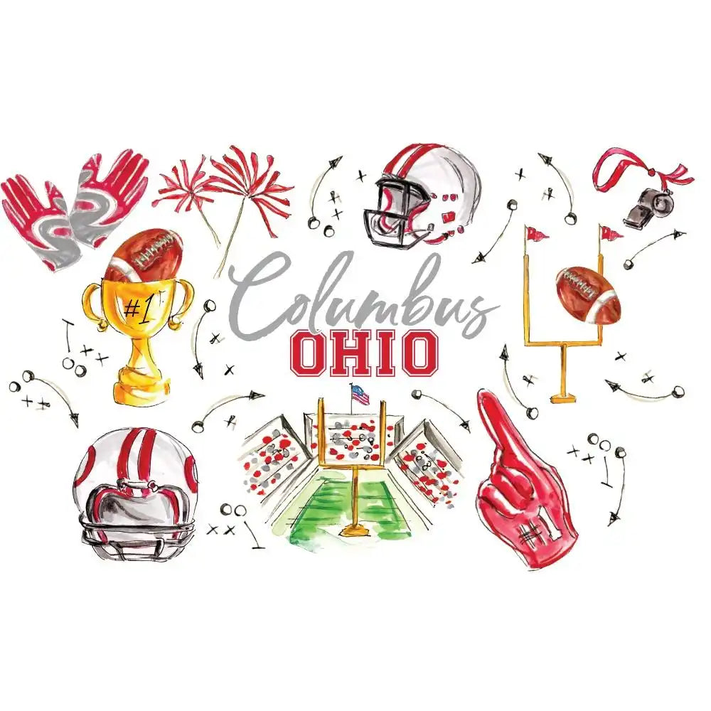 Tailgates in Columbus Medium Iced Cup Coolie