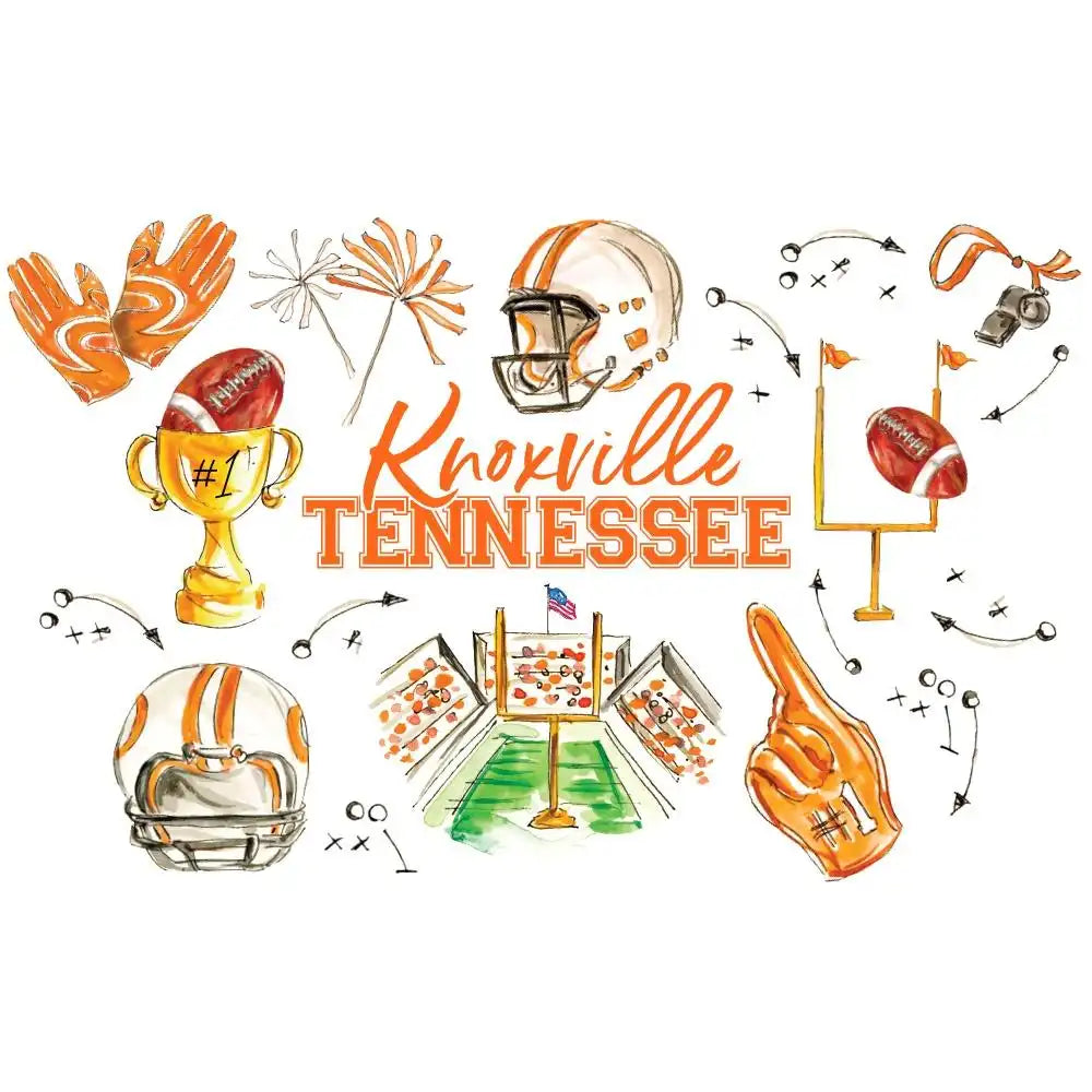 Tailgates in Knoxville To-Go Tumbler 30oz