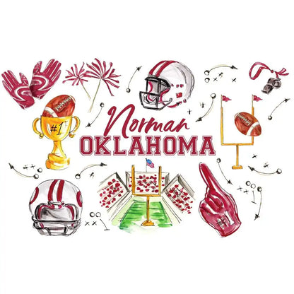 Tailgates in Norman Medium Iced Cup Coolie