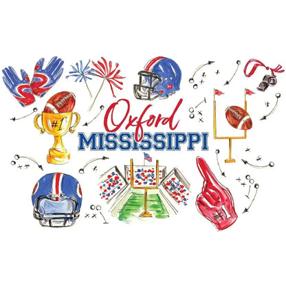Tailgates in Oxford Plastic Tumbler 24oz