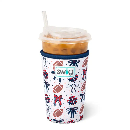 We've Got Spirit Navy + Red Medium Iced Cup Coolie