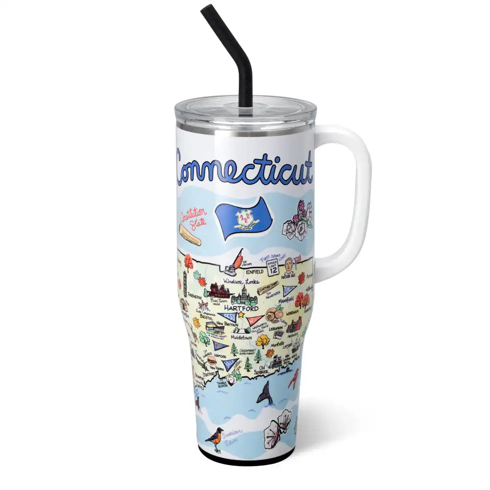Connecticut Mega Mug 40oz