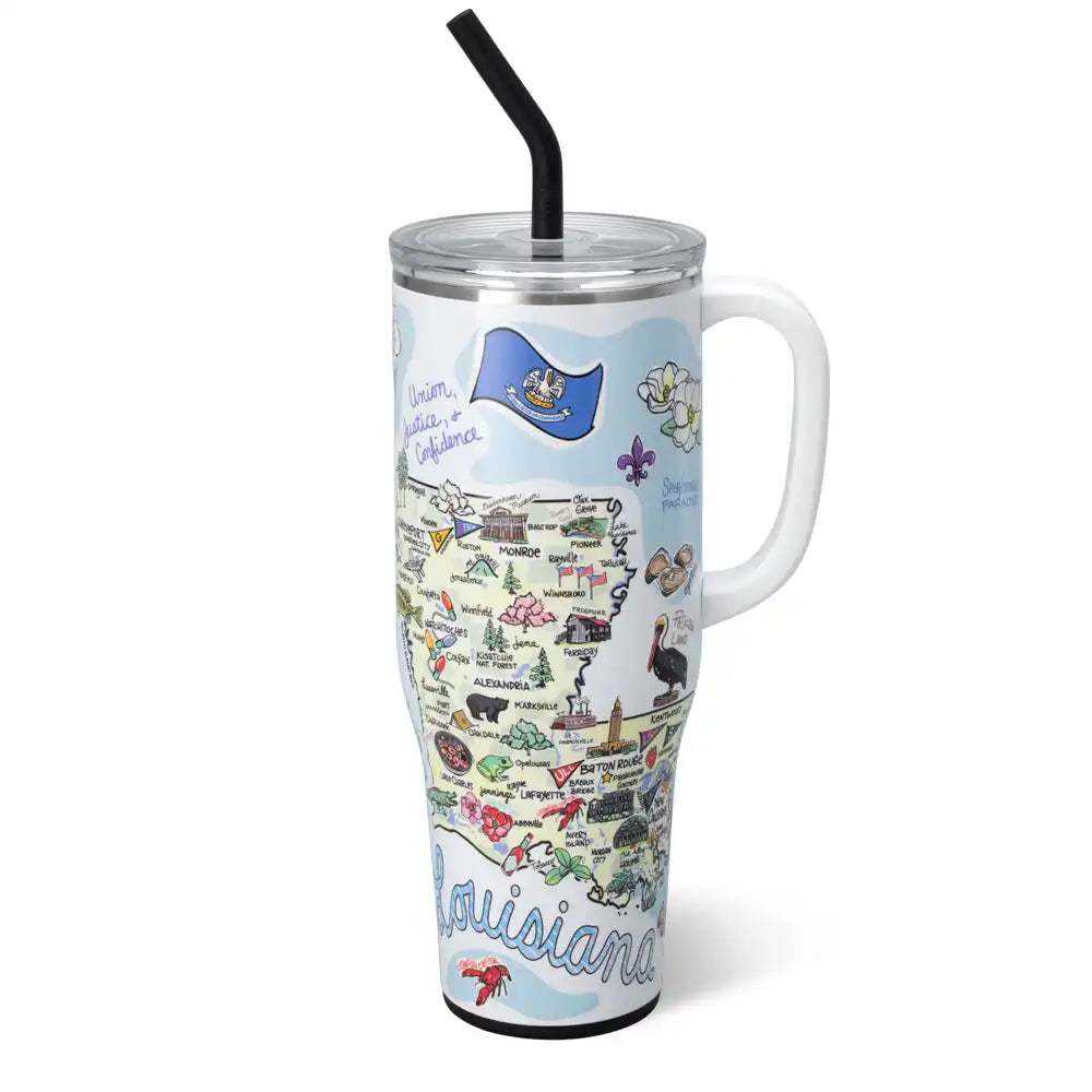 Louisiana Mega Mug 40oz