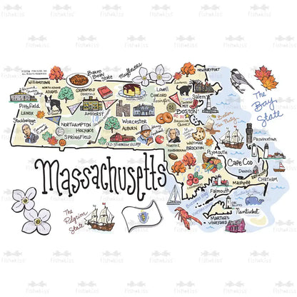 Massachusetts Travel Mug 22oz