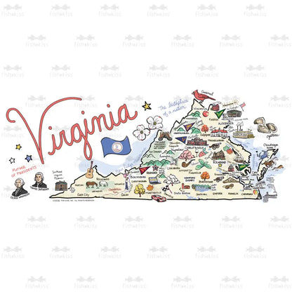 Virginia Party Cup 24oz