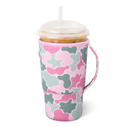 Blushing Camo Large Iced Cup Coolie