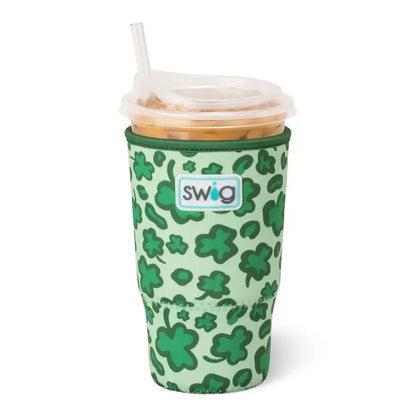 Lucky Leopard Large Iced Cup Coolie