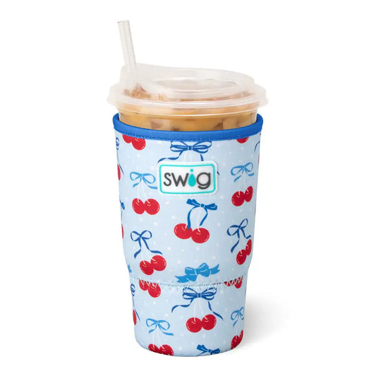 Cherry Pop Large Iced Cup Coolie