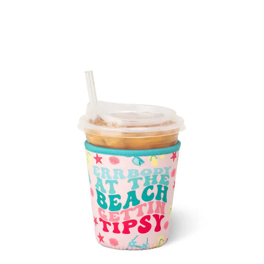 Errbody At The Beach Small Iced Cup Coolie