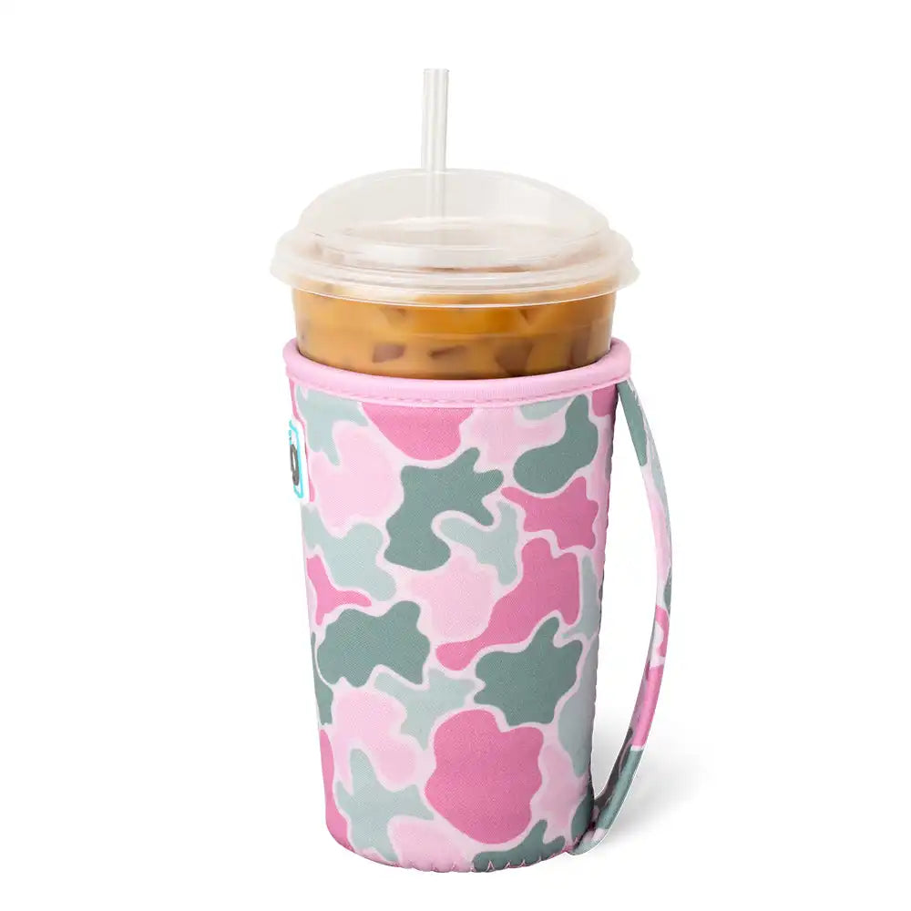Blushing Camo Medium Iced Cup Coolie