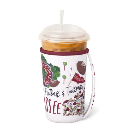 Saturdays in Tallahassee Medium Iced Cup Coolie
