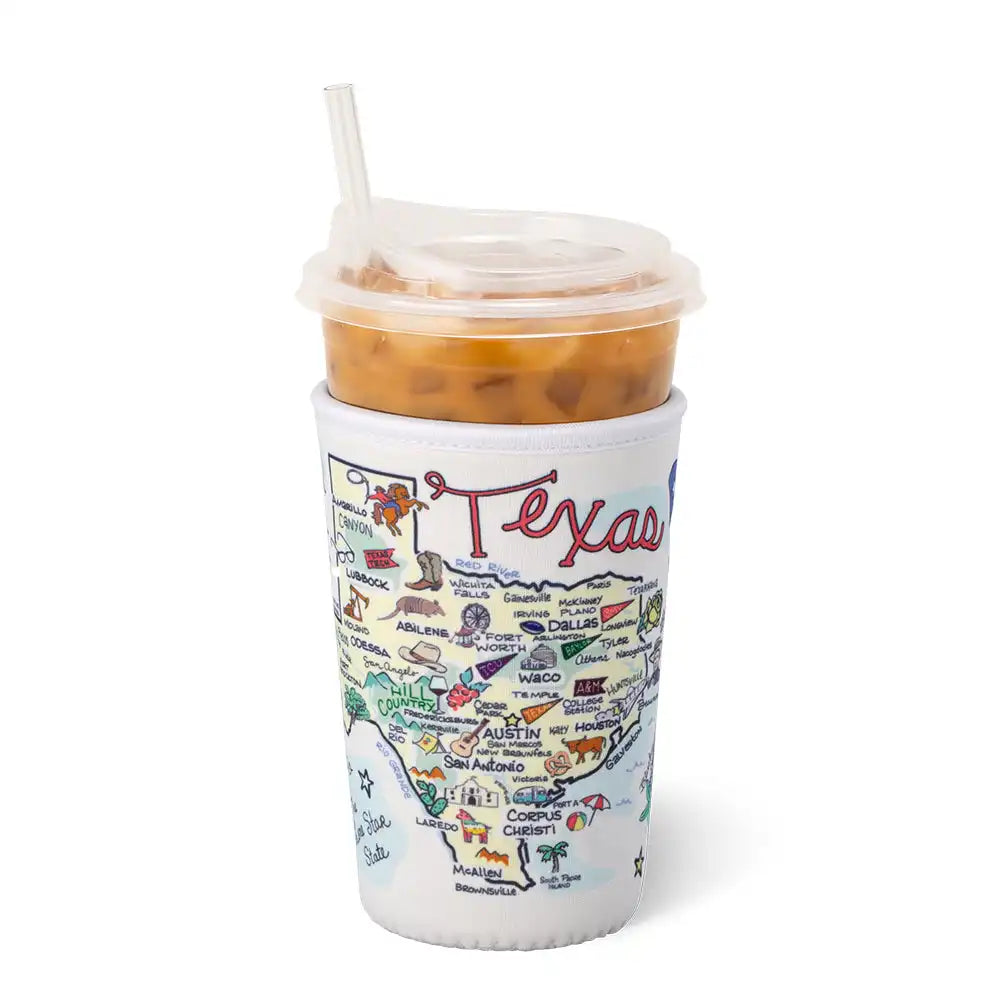 Texas Medium Iced Cup Coolie