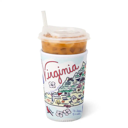 Virginia Medium Iced Cup Coolie