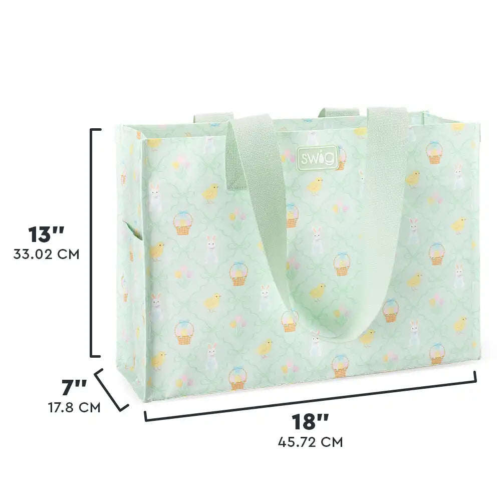 Hoppy Easter Large Reusable Gift Bag