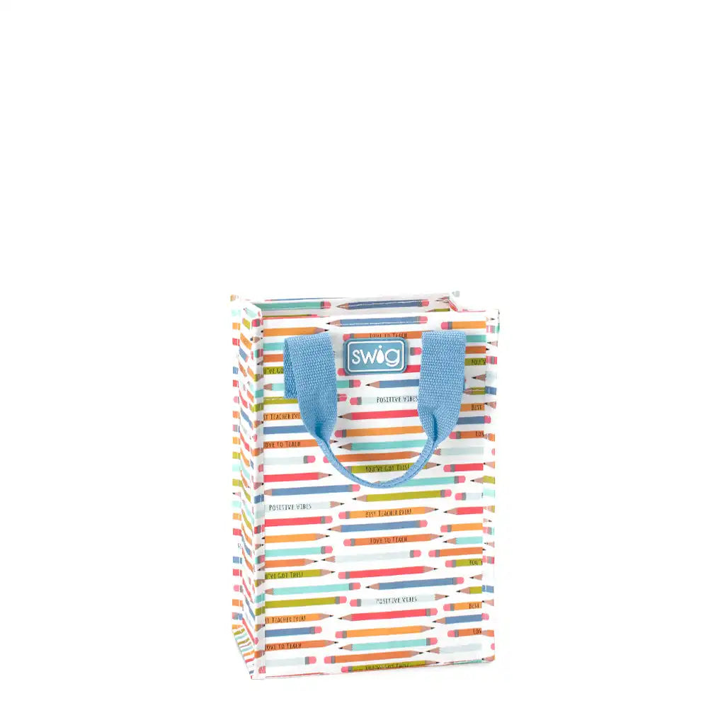 Teacher Life Tall Reusable Gift Bag