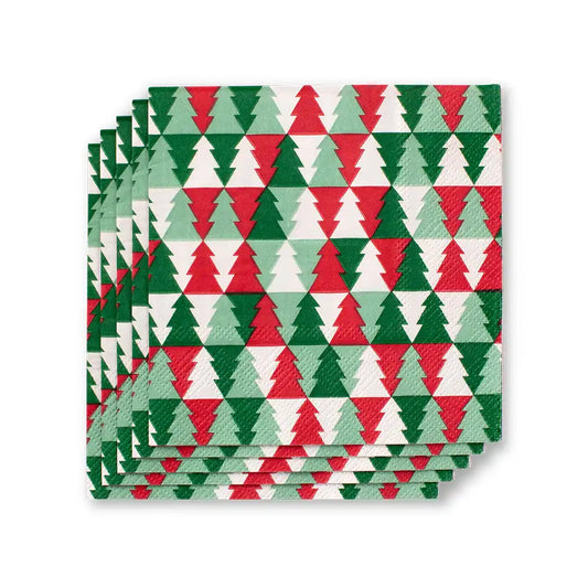 Perfect Pines Cocktail Napkins