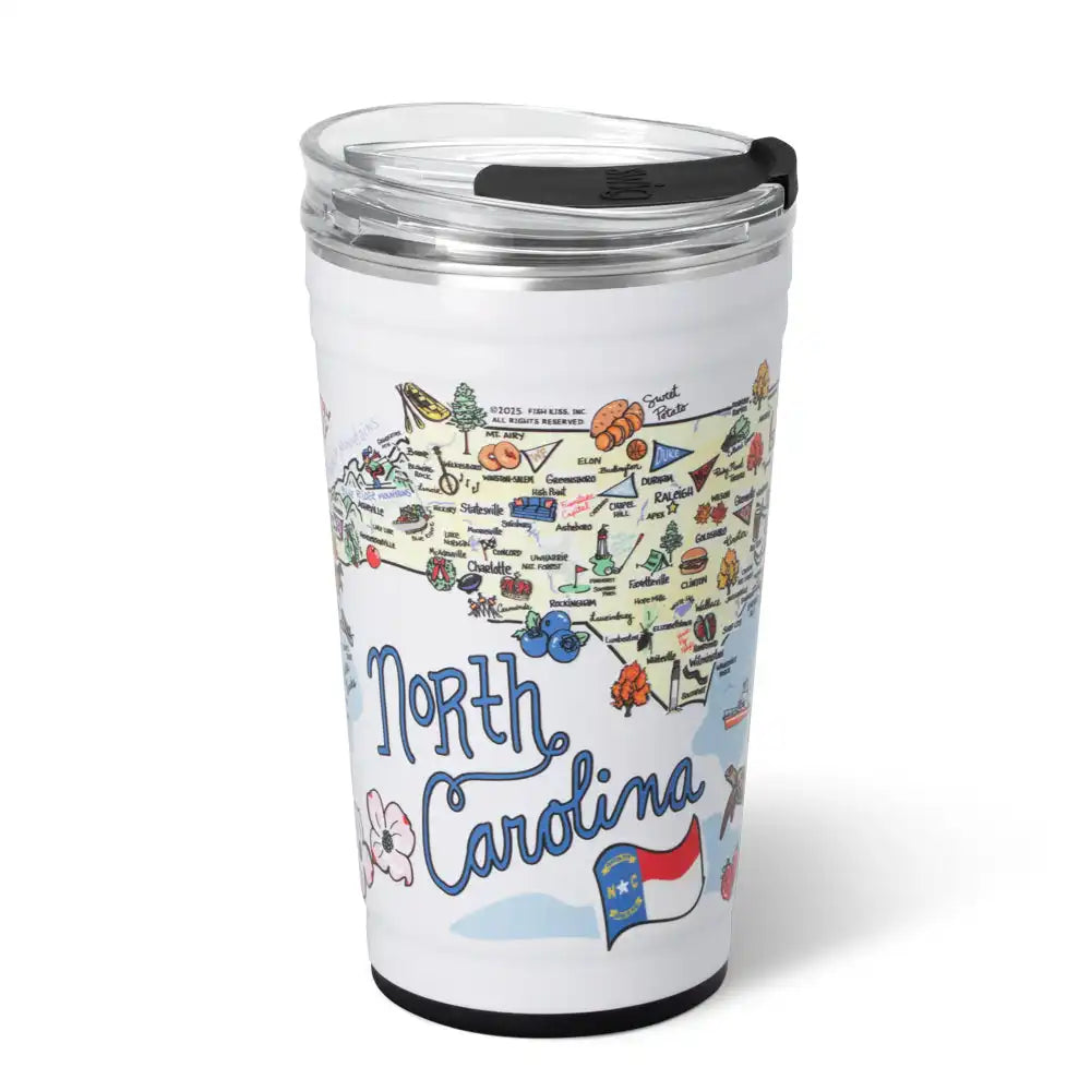 North Carolina Party Cup 24oz