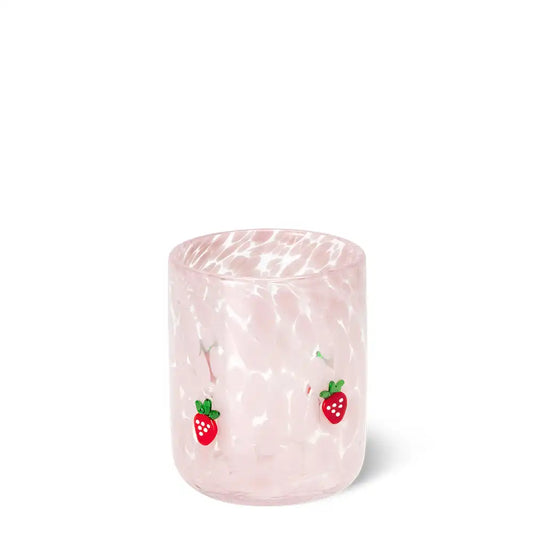 Strawberry Shortcake Charm Glass 17oz