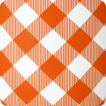 Gameday Gingham Orange Mega Mug 40oz