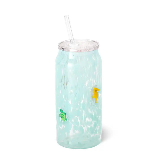 Summer Salt Charm Soda Glass 23oz
