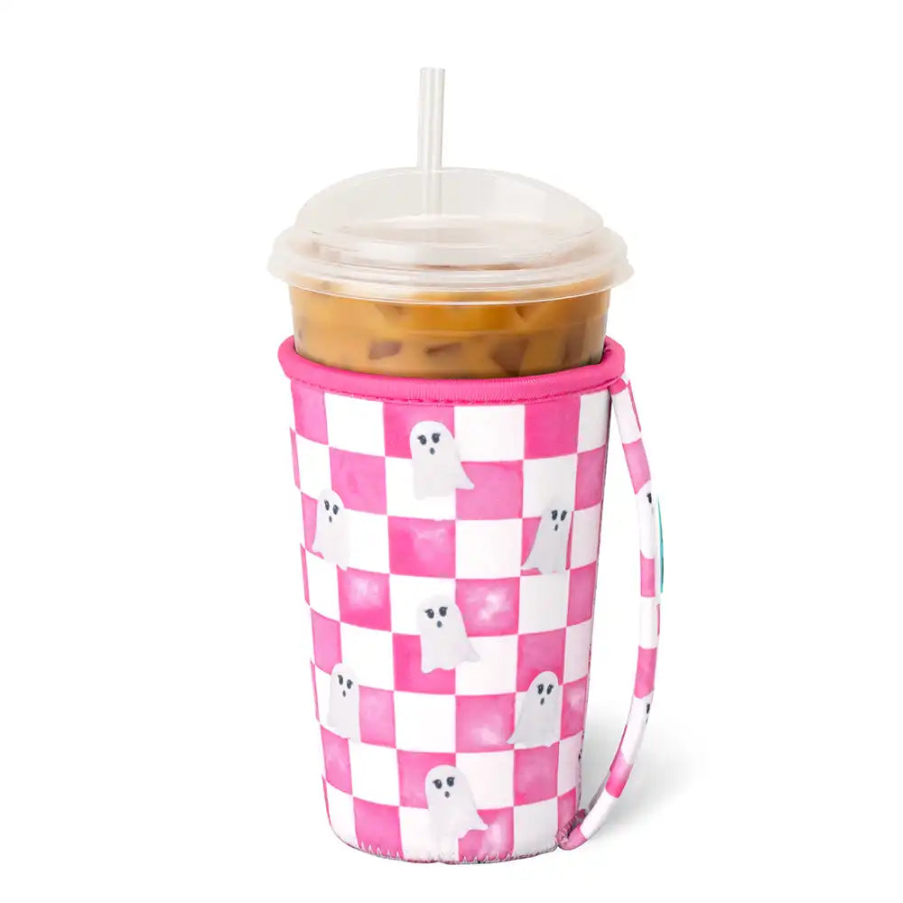 Ghost Check Medium Iced Cup Coolie