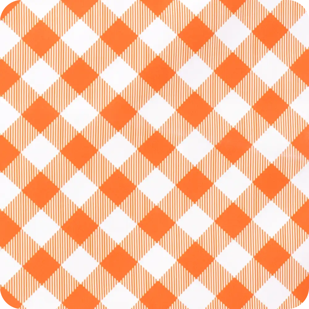 Gameday Gingham Orange Lunchi Lunch Bag
