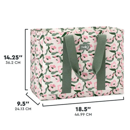 Sweet Pea Jumbo Tote Bag