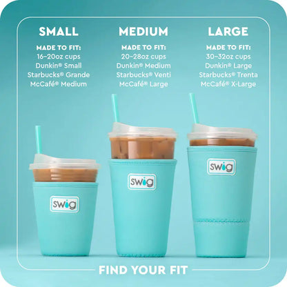 Pumpkin Stacks Large Iced Cup Coolie