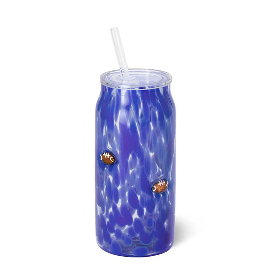 Royal Football Charm Soda Glass 23oz