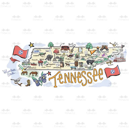 Tennessee Party Cup 24oz