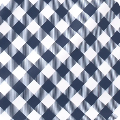 Gameday Gingham Navy + Orange Lunchi Lunch Bag