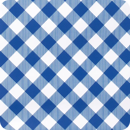 Gameday Gingham Royal + Red Lunchi Lunch Bag