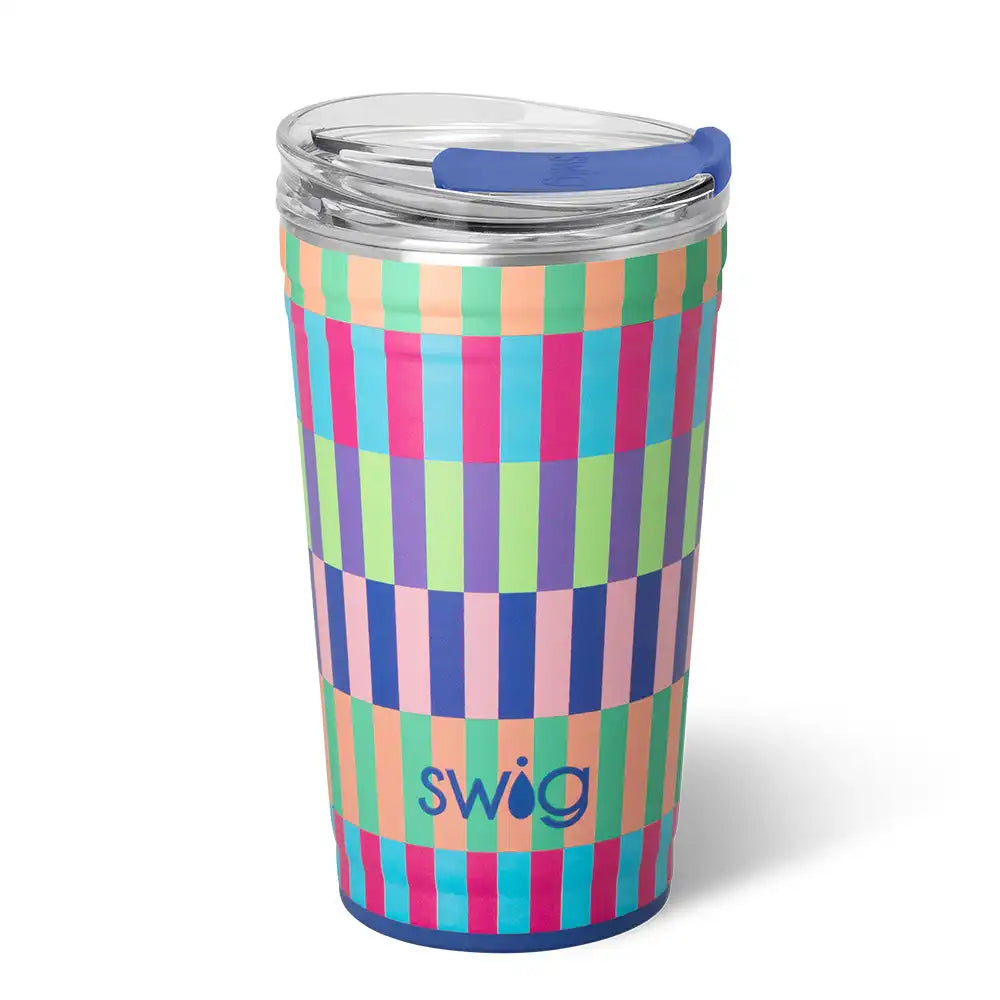 Brite Stripe Party Cup 24oz