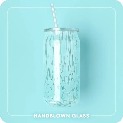 Ghost Charm Soda Glass 16oz