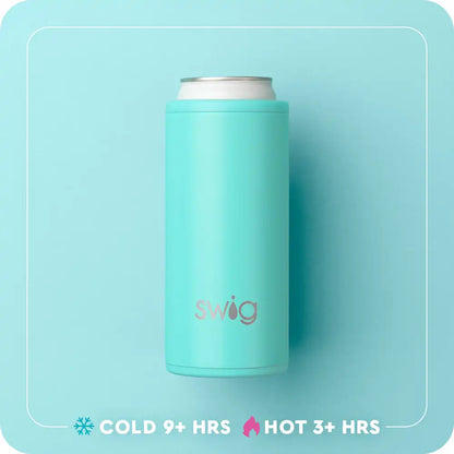 Flora Azul Skinny Can Cooler 12oz