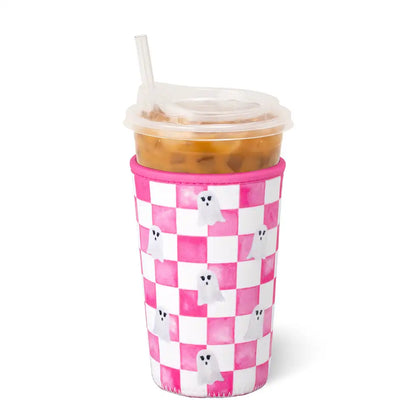 Ghost Check Medium Iced Cup Coolie
