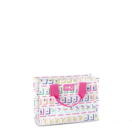 Mahjong Tiles Small Reusable Gift Bag