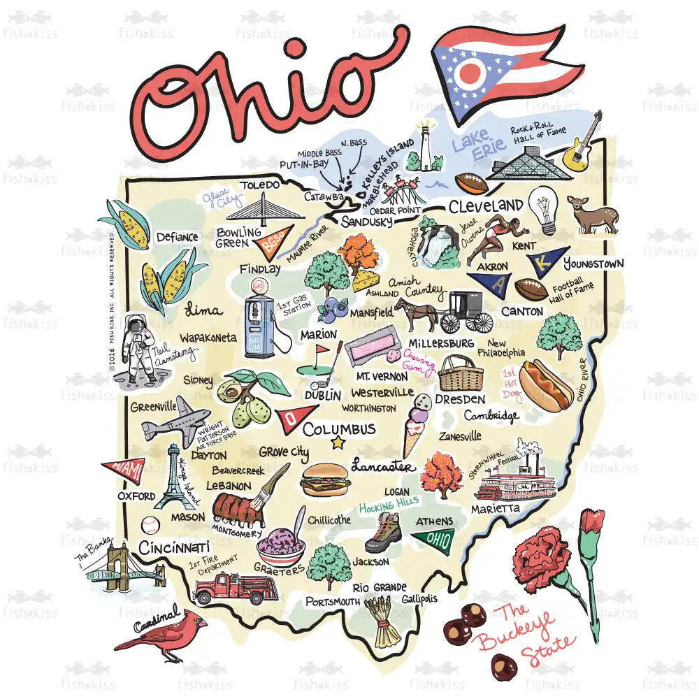 Ohio Medium Iced Cup Coolie