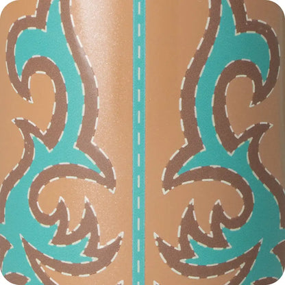 Boot Scootin' Turquoise Tumbler 32oz