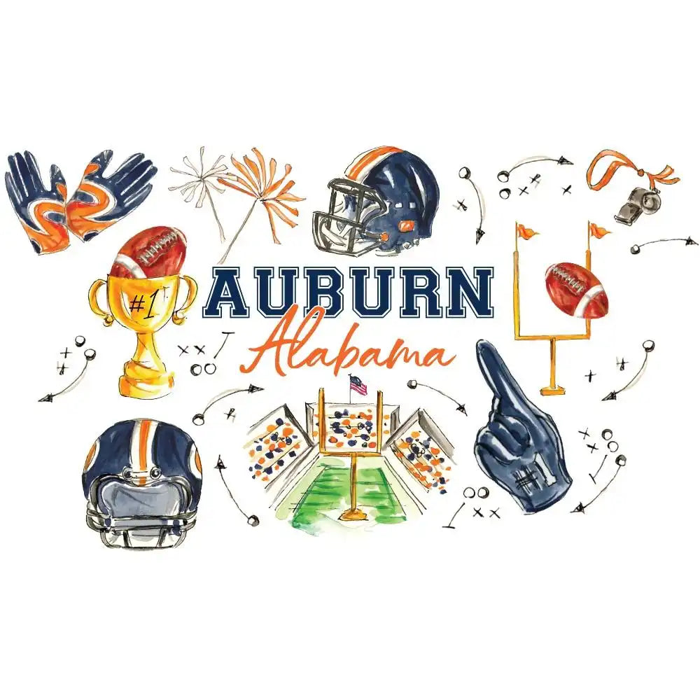 Tailgates in Auburn Medium Iced Cup Coolie