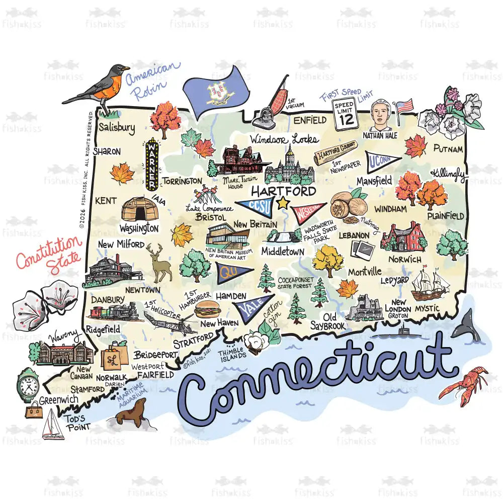Connecticut Tumbler 22oz