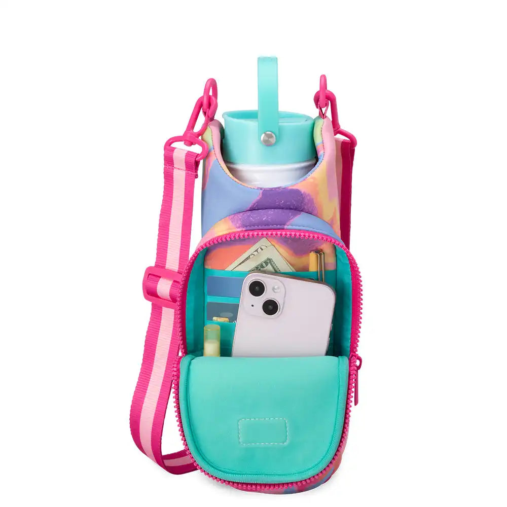Candy Crush Water Bottle Sling