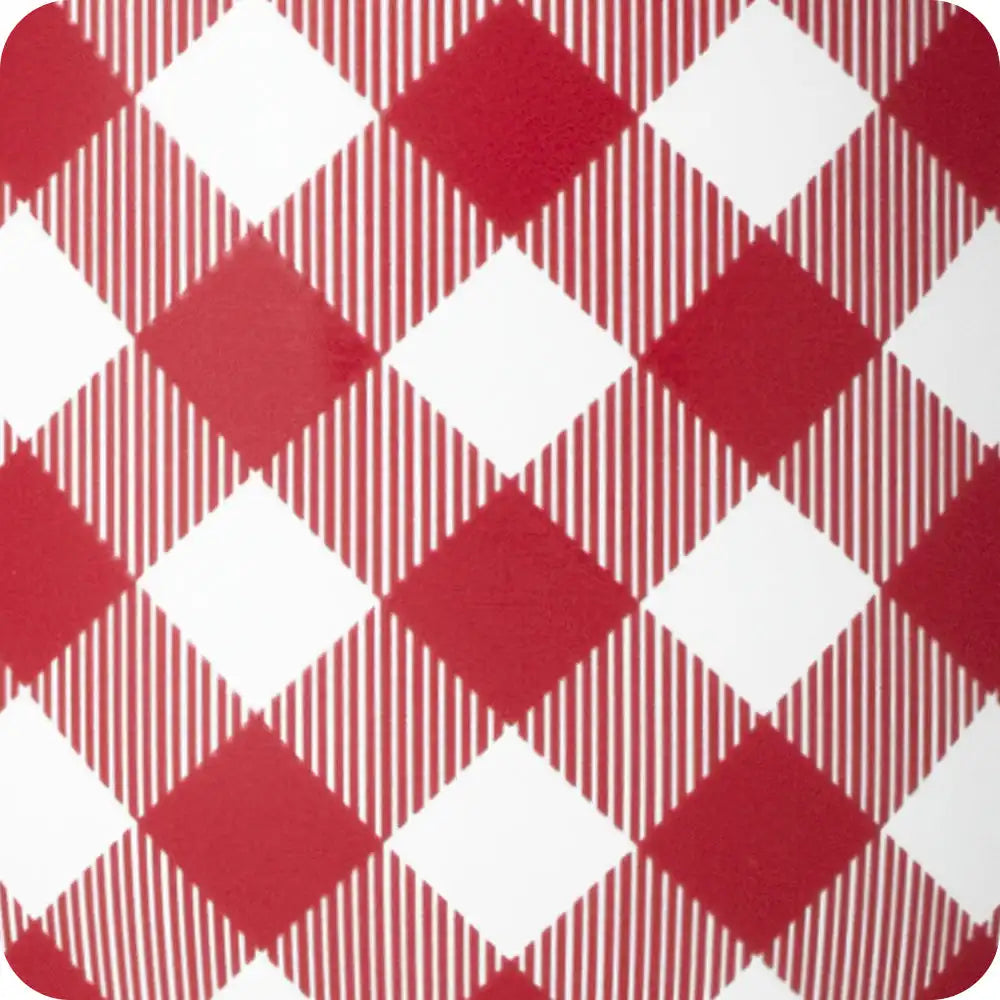 Gameday Gingham Crimson Party Cup 24oz