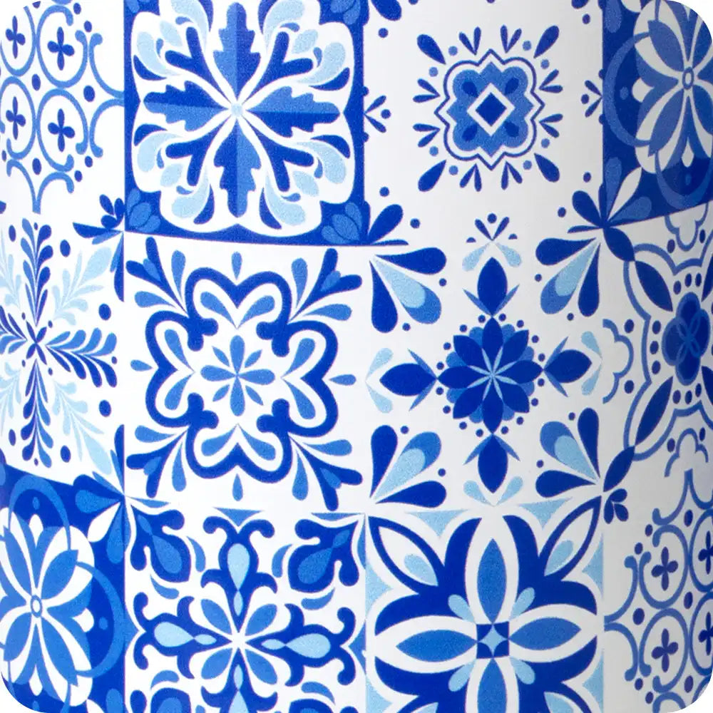 Indigo Tiles Tumbler 32oz