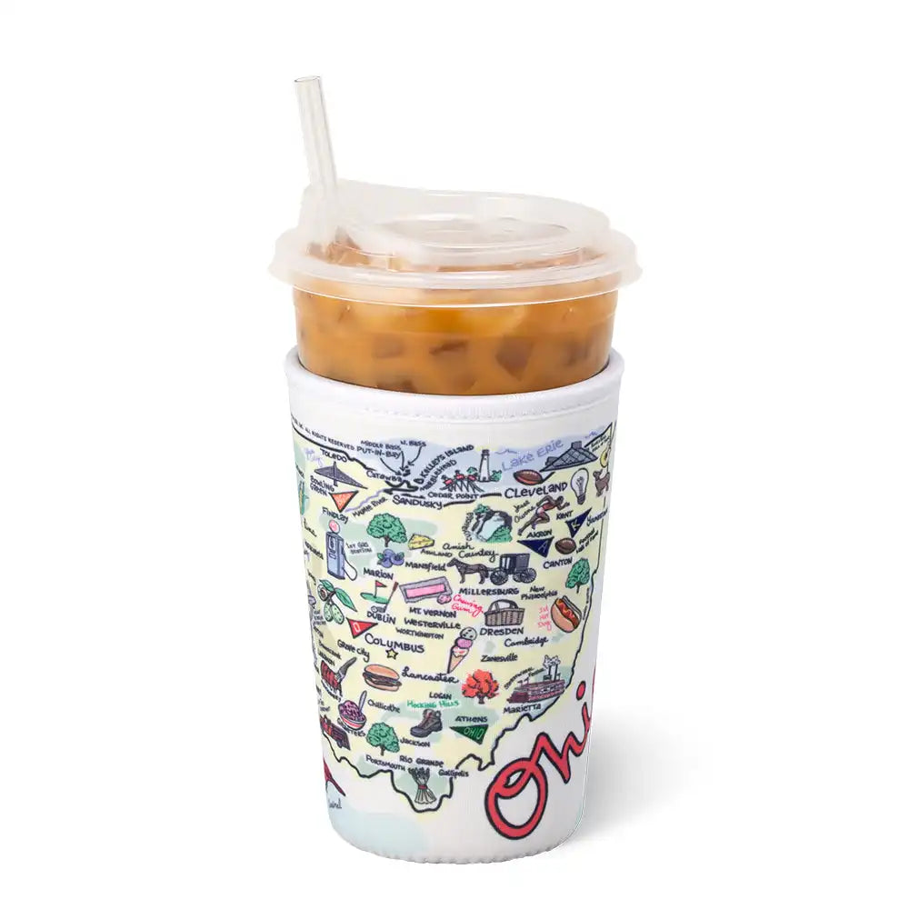Ohio Medium Iced Cup Coolie